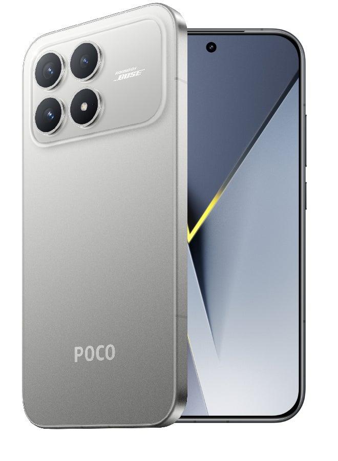 Xiaomi POCO F8 Pro Dual SIM 5G Titanium Silver 12GB RAM 512GB - Global Version - Image 1