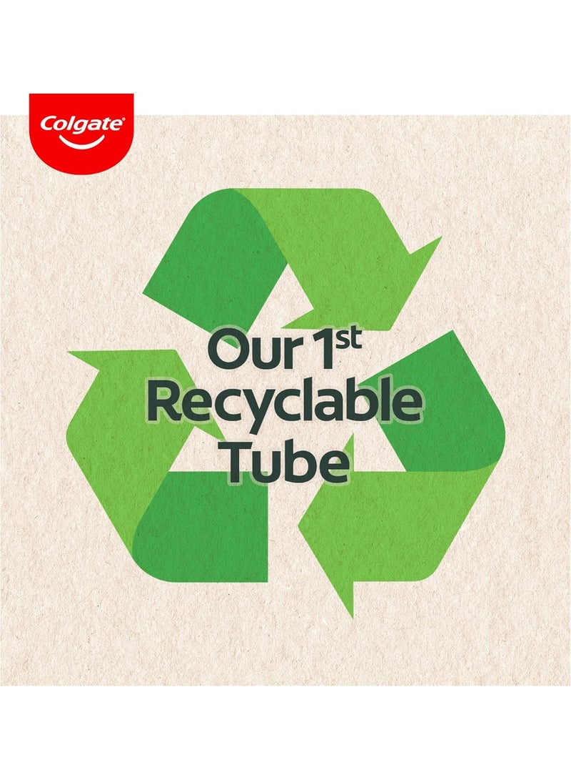 كولجيت معجون أسنان كولجيت بمستخلصات طبيعية مع الفحم 75 مل تبييض فعال مع 93% من المكونات الطبيعية - Image 5