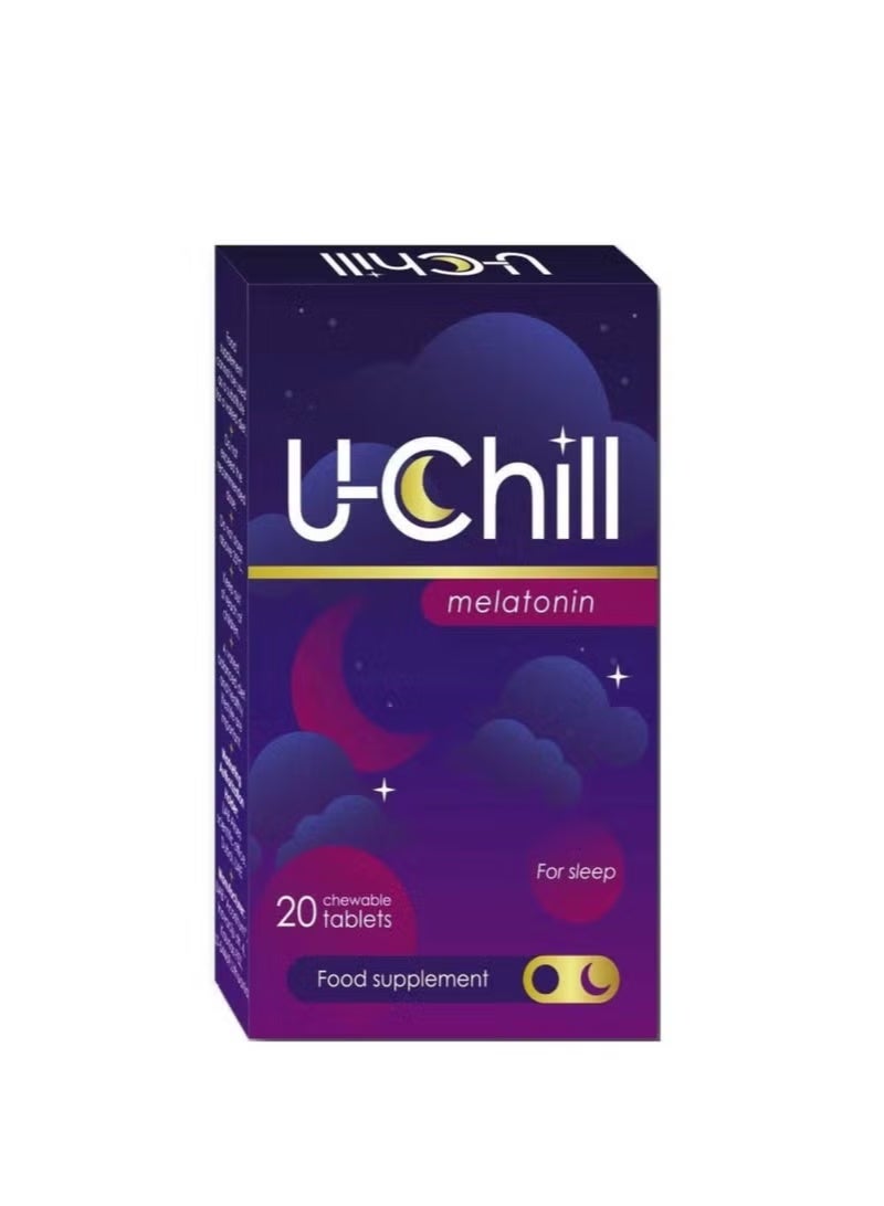 U-Chill Melatonin Chewable Tabs 20S