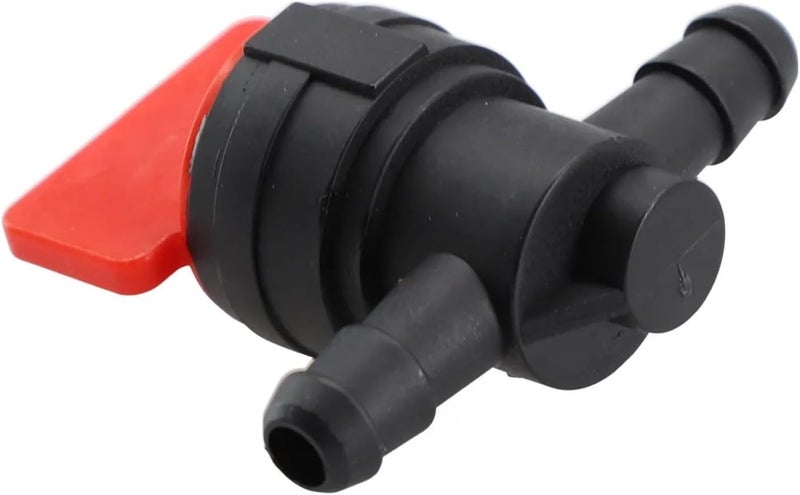 Snowblower Fuel Shut Off Valve 12 Pcs 8mm Switch Valve Lawnmower Fuel Motorcycle Supply On Off Tap Petrol for 1/4 Inch ID Pipe Moto Fuel Connector - Image 1