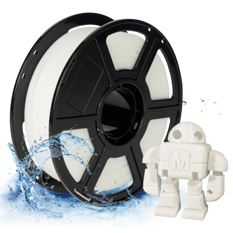 FLASHFORGE PETG Pro Filament 175mm Natural 3D Printer Filament 1kg 22lbs Spool Dimensional Accuracy 002mm 3D Printing Filament for Various Mechanical Parts Waterproof Parts