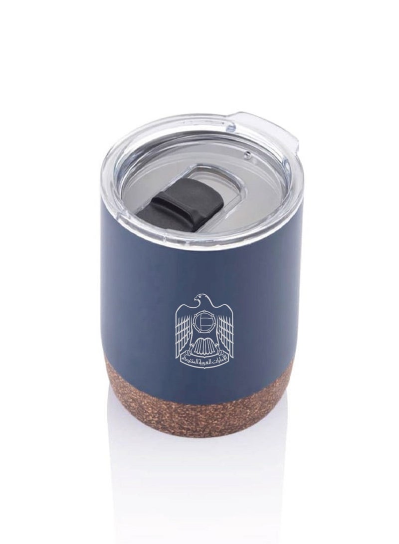 ROVATTI Pola Gouda Mug With Cork Base Blue UAE - Image 1