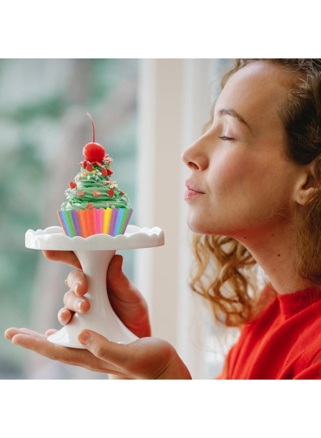 هابي هوم 600 قطعة بطانات كب كيك صغيرة للخبز، بطانات مافن ملونة، امنة غذائيا ومقاومة للدهون، اكواب خبز - الوان متنوعة زاهية لاكواب الحلوى وكرات الكيك - Image 5