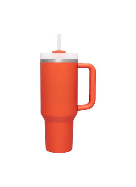Quencher H2.0 FlowState Stainless Steel Vacuum Mug with Lid and Straw for Water, Iced Tea or Coffee, Smoothies and More
