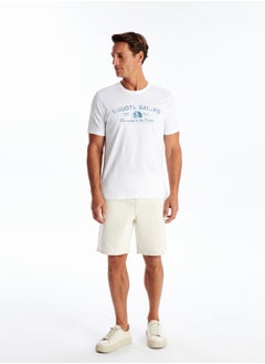 LC WAIKIKI Crew Neck Short Sleeve Printed Combed Cotton Men's T-shirt  - Image 2