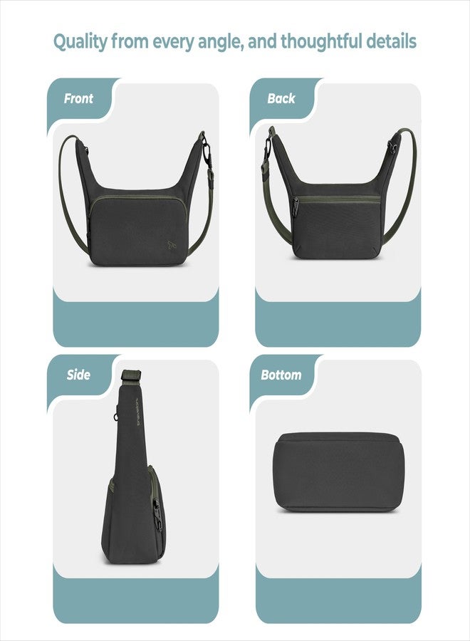 Travelon Anti-Theft The Voyages East/West Crossbody - Image 5