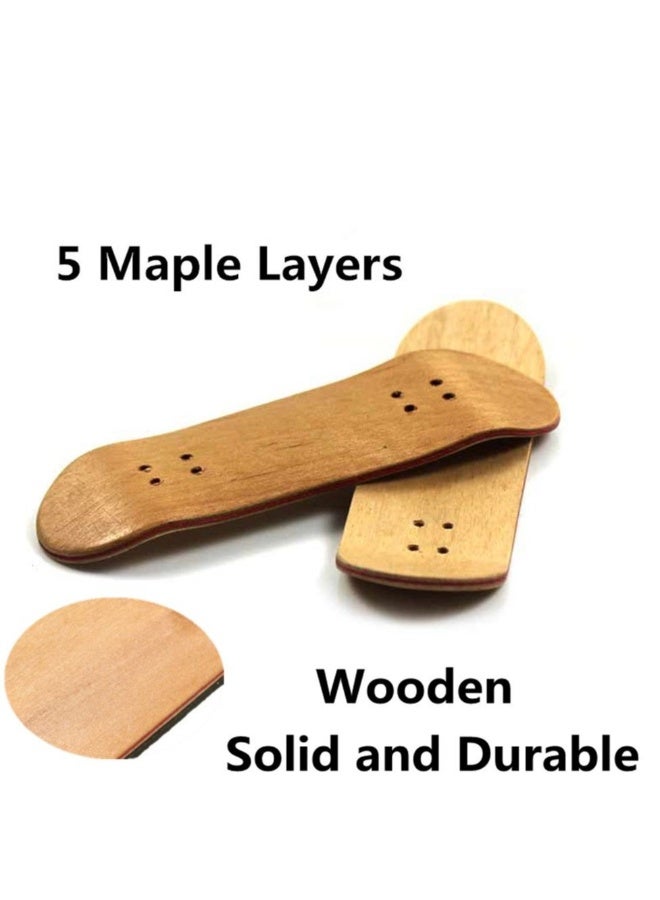 Mini Finger Skateboard with Alloy Deck and Pro Tools, Anti,Slip Pad for Kids and Adults, Perfect Gift in Black - Image 3