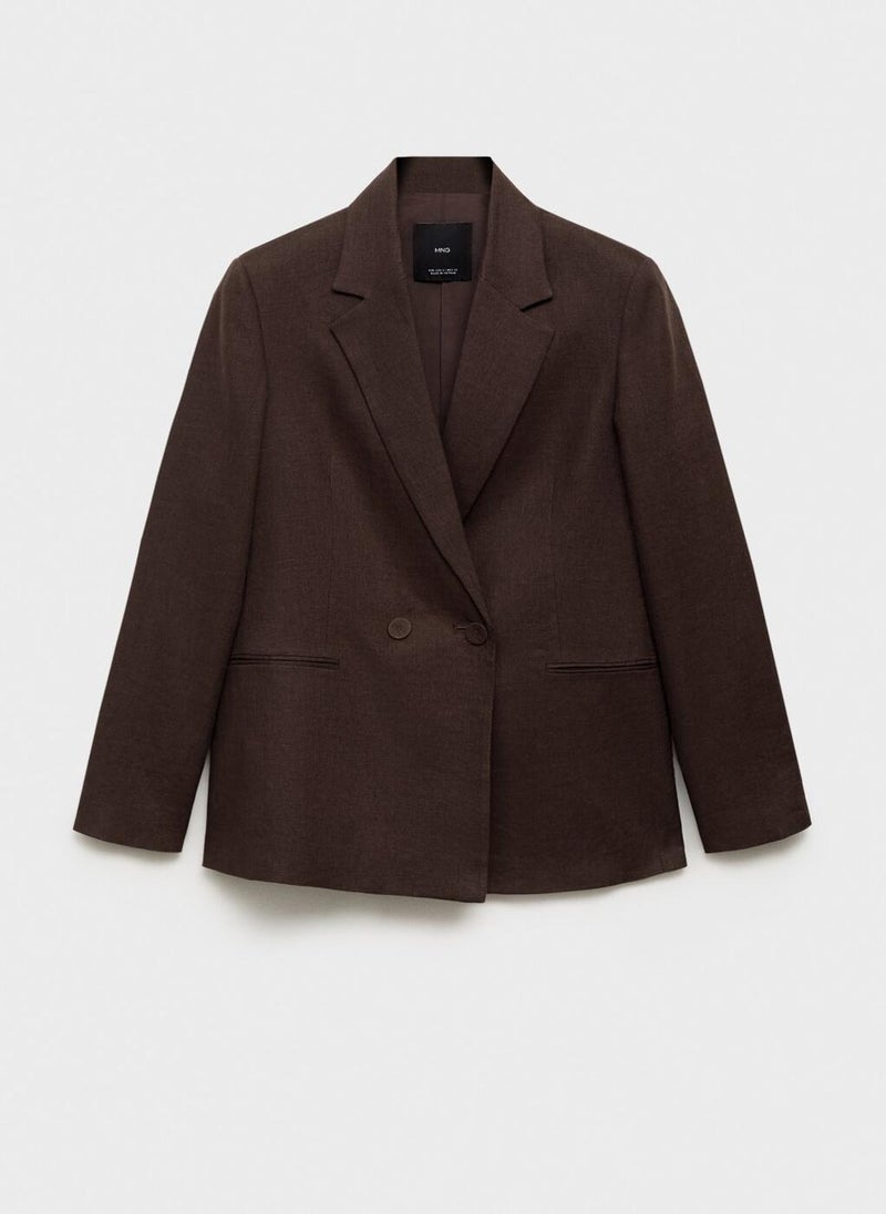 MANGO Casual Tempoli Suit Blazer  - Image 5