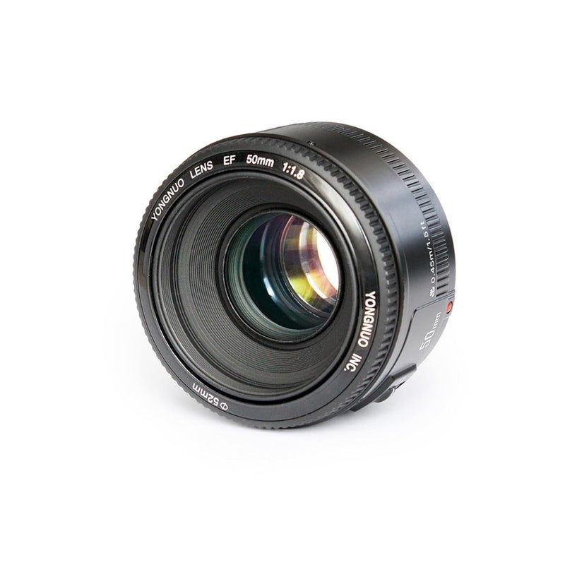 YONGNUO Yongnuo_ YN50 mm F1.8 Lens Large Aperture Auto Focus Lens for Canon EF Mount EOS Cameras - Image 1