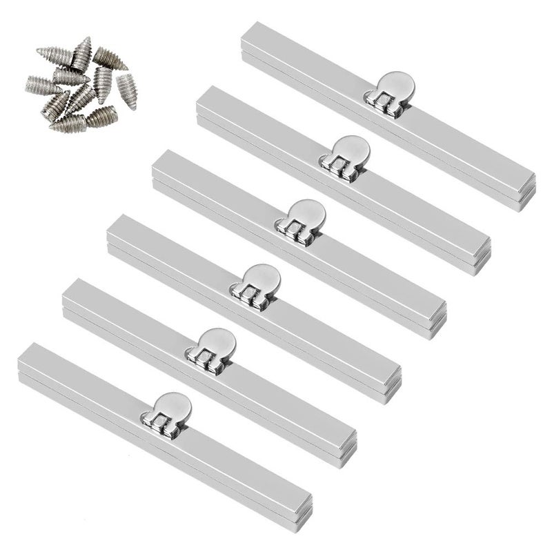 BUTUZE 6pcs Bag Clasps Purse 452inches Metal Purse Frame Kiss Clasp Purse Frame Purse Clasps for Bag Making Metal Purse Frame Wallet Clasp Bag Clasp for Purse Making Bag Making