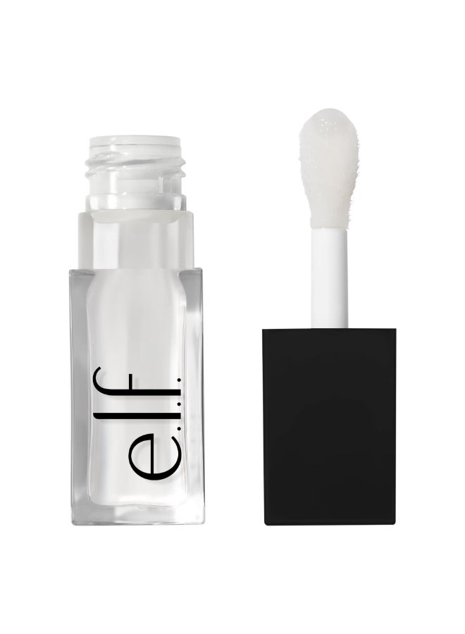 elf Glow Reviver Lip Oil Nourishing Tinted Lip Oil For A Highshine Finish Infused With Jojoba Oil Vegan Crueltyfree Crystal Clear - Image 2