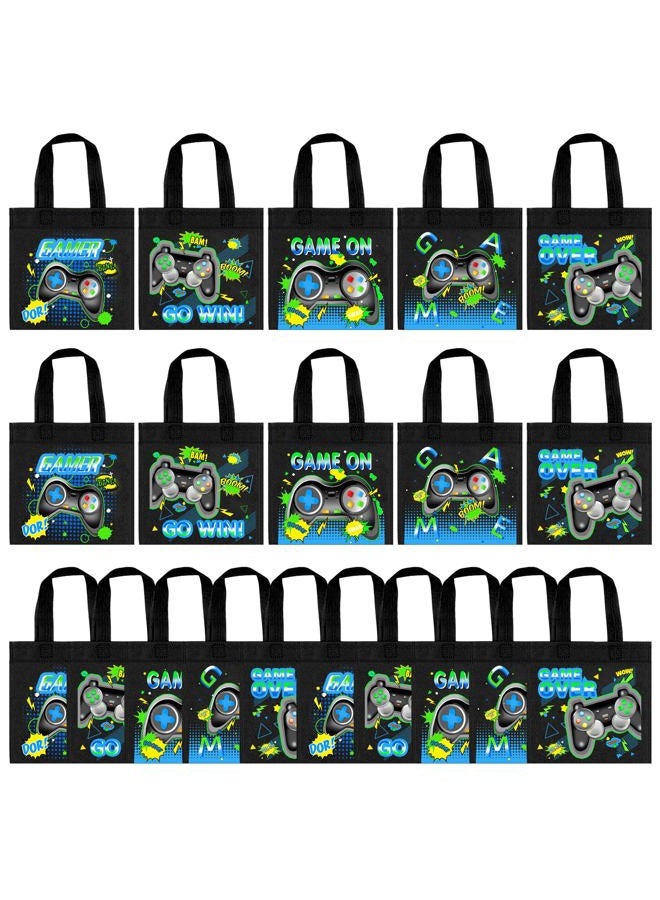 Banballon 20 Pcs Video Game Party Favor Bags Gamer Gift Treat For Kids On Birthday Theme Baby Shower Level Up Goodie Supplies (Game 01) - Image 1