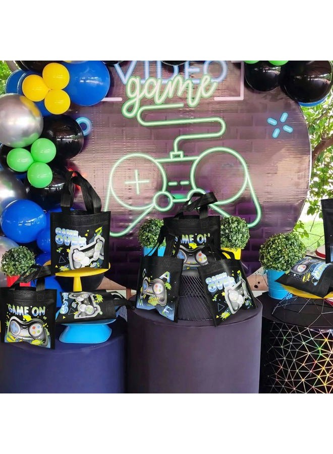 Banballon 20 Pcs Video Game Party Favor Bags Gamer Gift Treat For Kids On Birthday Theme Baby Shower Level Up Goodie Supplies (Game 01) - Image 5