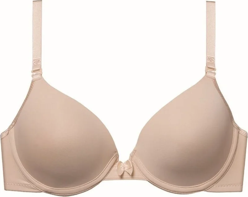 ماجيك فورم 3500 Sponge Plain Fabric Bean Support Padded Bra - Tan