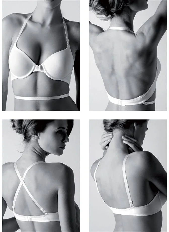 ماجيك فورم 3500 Sponge Plain Fabric Bean Support Padded Bra - Tan