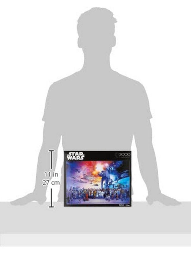 Buffalo Games - Star Wars - SW - You were The Chosen One - 2000 Piece Jigsaw Puzzle for Adults Challenging Puzzle Perfect for Game Nights - Finished Size is 38.50 x 26.50 - Image 3