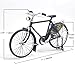 Ailejia Vintage Metal Bicycle Ornaments Desktop Mini Retro Style Alloy Classical Bike Toy Figurines Home Decoration for Children Toys Gifts Green - Image 2