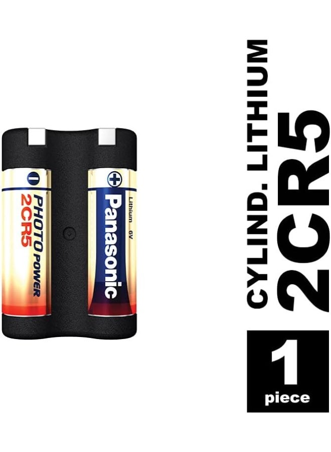 Panasonic 2CR5 Long Life 6V Lithium Battery – High Performance for Cameras & Video Equipment – Pack of 1 - Image 2