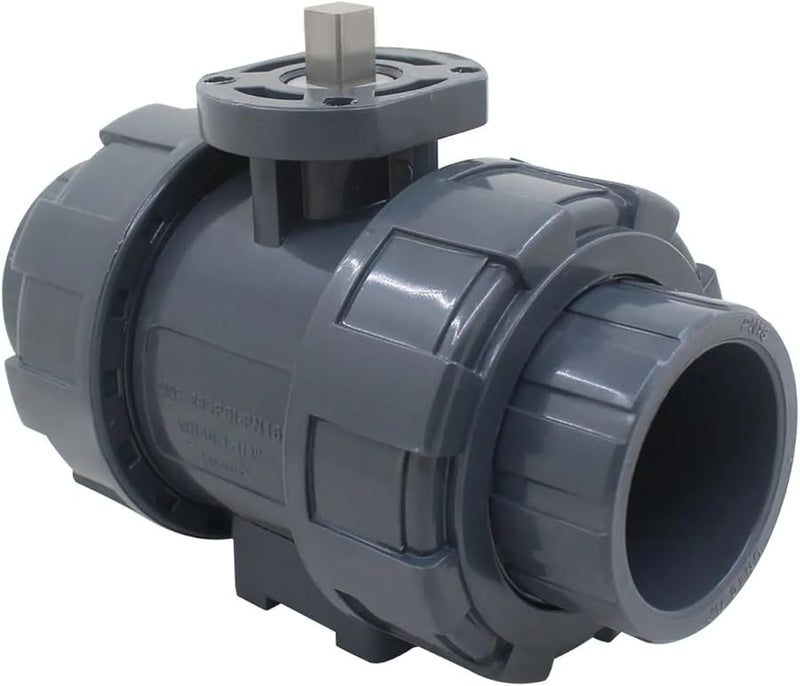 DN25 PVC Electric Ball Valve Pneumatic Actuator Plastic Globe Valve Pipeline Part - Image 4