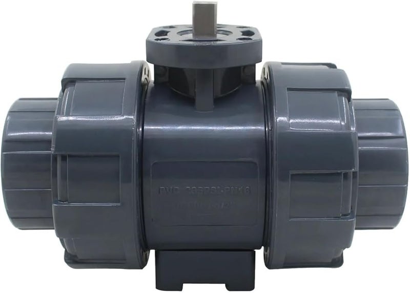 DN25 PVC Electric Ball Valve Pneumatic Actuator Plastic Globe Valve Pipeline Part - Image 2