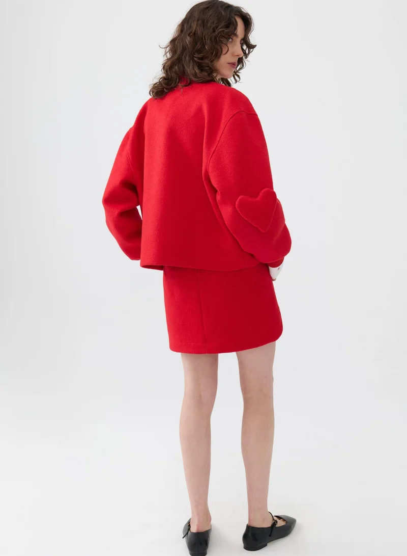 Nocturne Cashmere Mini Skirt
