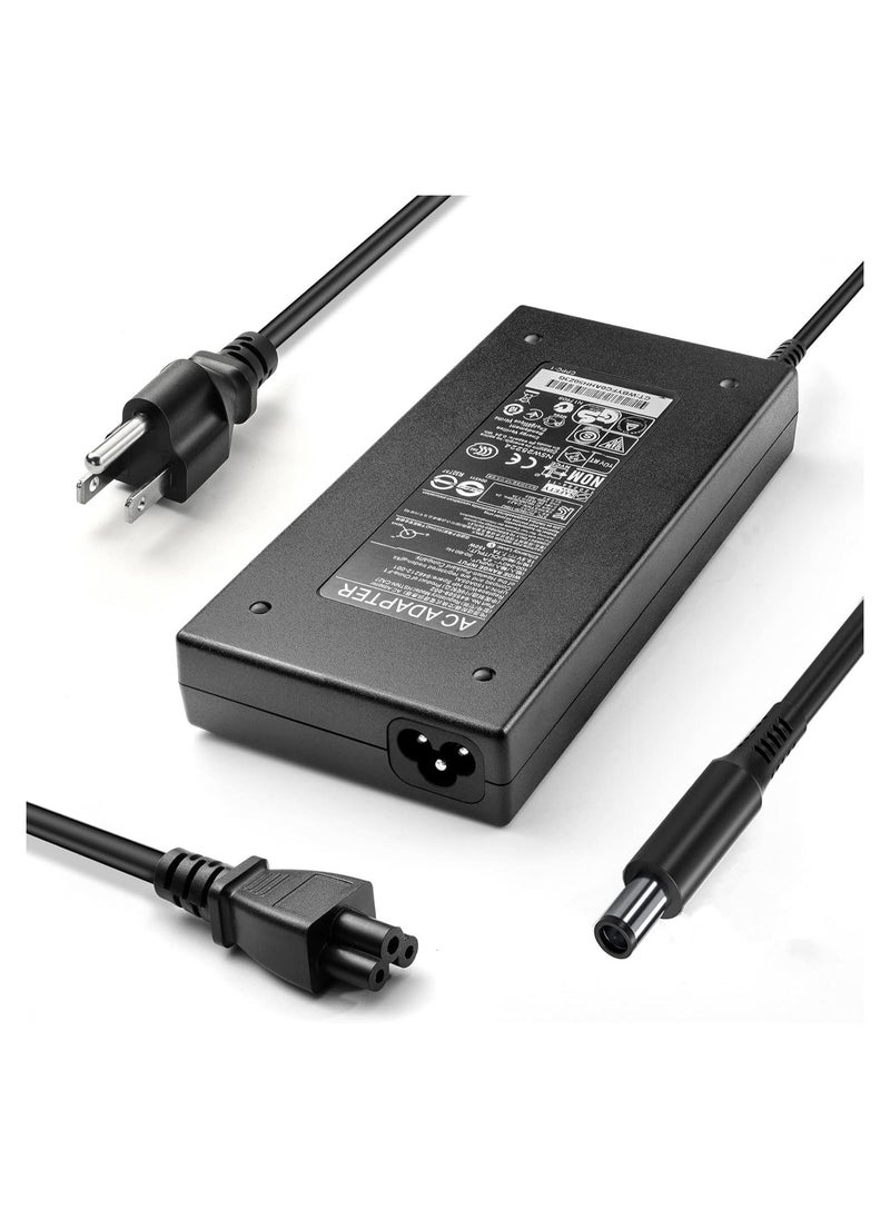Max Power - 150W Laptop Charger Fit for HP Thunderbolt Dock 120W G2 2UK37AA G4 4J0A2AA G2 HSN-IX01 HP Envy DV4 DV6 DV7 EliteBook 8460W 8560W 906329-001 693709-001 801637-0011 Adapter Power Cord 7.4 * 5.0MM - Image 1