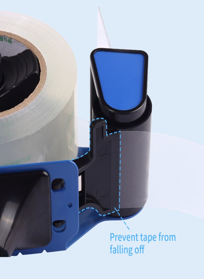KW-TRIO Handheld Packing Tape Dispenser Packaging Sealing Tool Commercial Grade 5cm/2in Width Tape for Drop Shipping Mailing Industrial Side Loading - Image 3