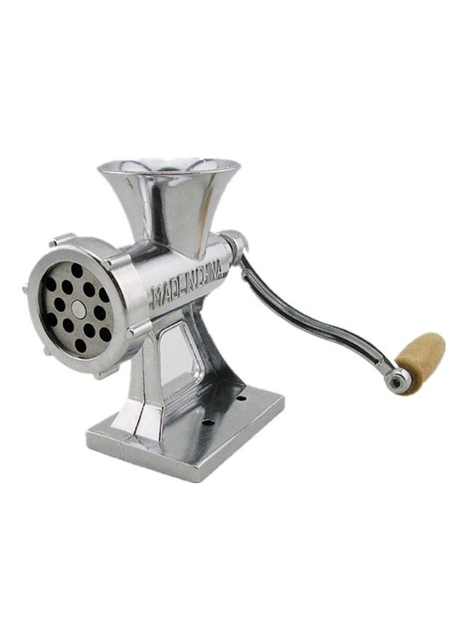 NIBEMINENT Manual Meat Grinder Silver 16x8x16centimeter - Image 1