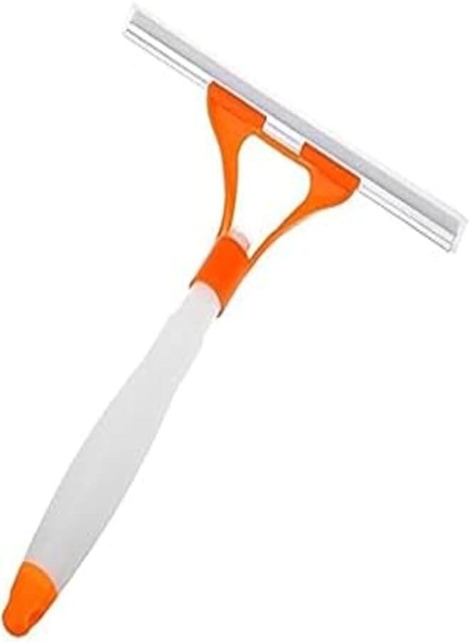 Generic - Generic 2 In 1 Glass Cleaning Wiper - Orange - Image 1