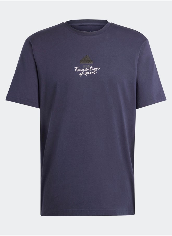 Adidas - Brand Love Signature Graphic T-Shirt - Image 1