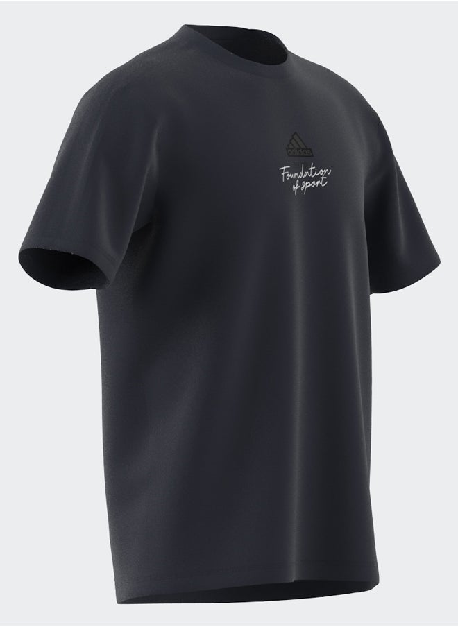 Adidas - Brand Love Signature Graphic T-Shirt - Image 1