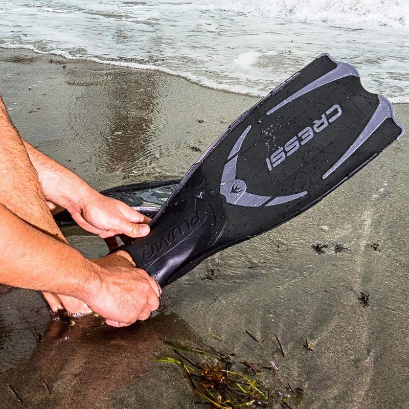 Cressi Pluma Fins - High Quality Unisex Full Foot Fins for Diving, Snorkeling, and Swimming - Image 5