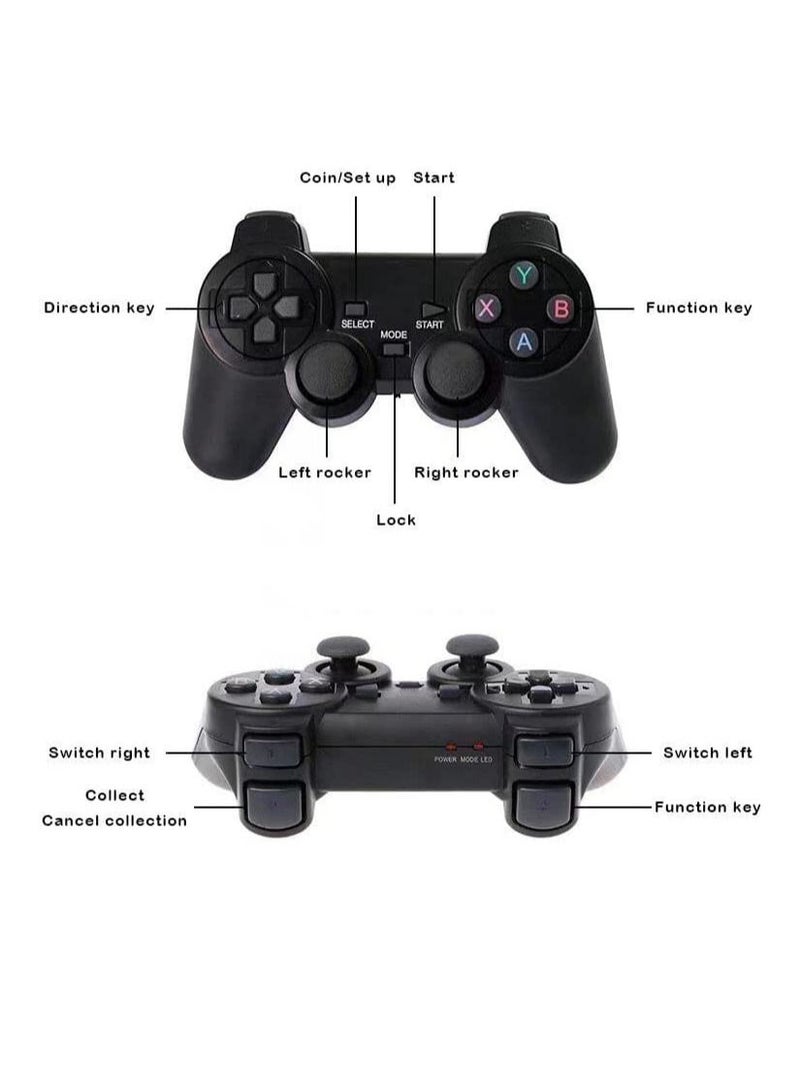 Classic M8 Game Stick 4K Game Console with Two 2.4G Wireless Gamepads Dual Players HDMI Output Built in 3500 Classic Games Compatible with Android TV/PC/Laptop/Projector. - Image 5