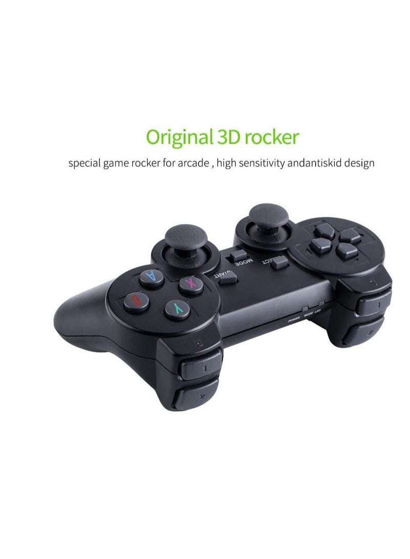 Classic M8 Game Stick 4K Game Console with Two 2.4G Wireless Gamepads Dual Players HDMI Output Built in 3500 Classic Games Compatible with Android TV/PC/Laptop/Projector. - Image 4