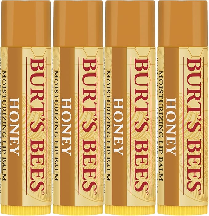 Burts Bees 100 Natural Tinted Lip Balm Red Dahlia with Shea Butter Botanical Waxes 1 Tube x 425 g