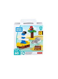 Fisher-Price Fisher-price, MEGA BLOKS My Pirate Ship Adventure Building Set 