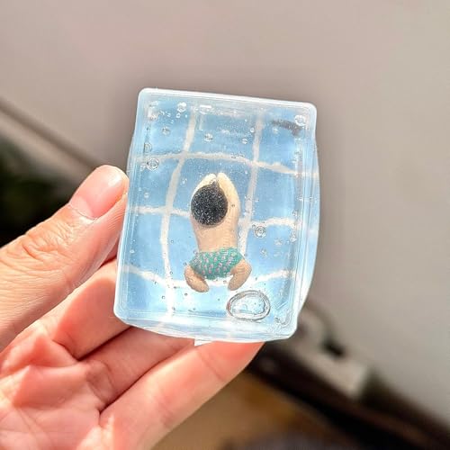 TiTiC Taba Squishy Stress Cube Fidget Toys Squeeze Toys Cat Paw Cute Kawaii Sticky Squishy Fidget Toys Silicone Squeeze Toy for Stress ReliefCute Soft ToysBest Gift for Anniversary Pool - Image 1