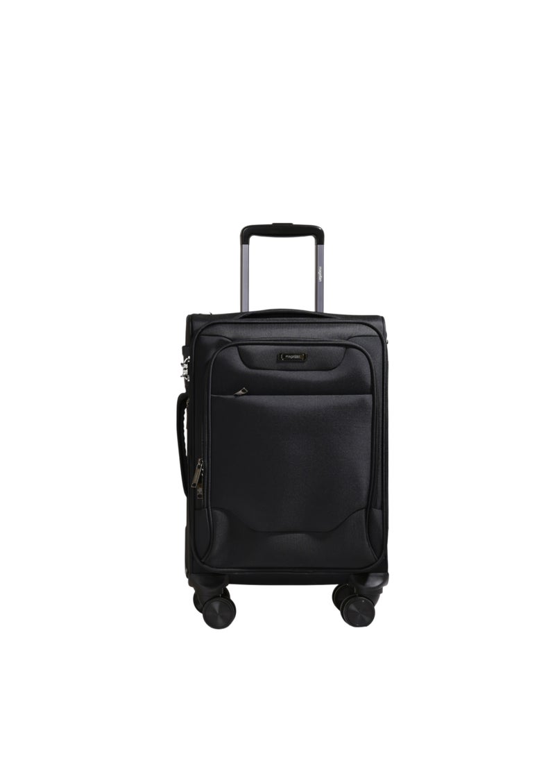 ماجلان حقيبة سفر قماشية (Soft Luggage) بعجلات – مقاس 18.5 بوصة 1898-18.5 قابلة للتوسعة مع قفل TSA وأربع عجلات دوارة - Image 3