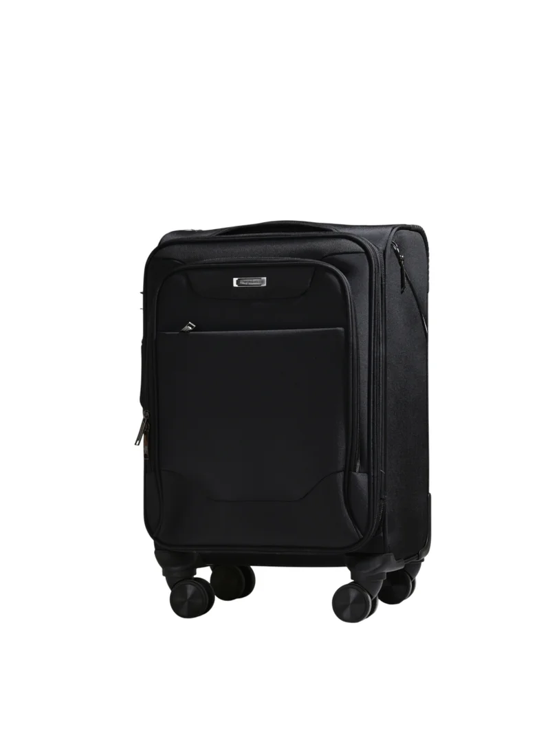 MAGELLAN Soft Luggage Trolley 18.5 Inch 1898-18.5 Expandable Cabin Suitcase with TSA Lock 4 Spinner Wheels Lightweight Travel Bag