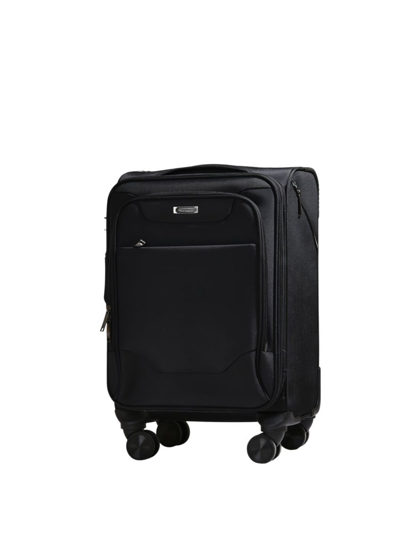 ماجلان حقيبة سفر قماشية (Soft Luggage) بعجلات – مقاس 18.5 بوصة 1898-18.5 قابلة للتوسعة مع قفل TSA وأربع عجلات دوارة - Image 1