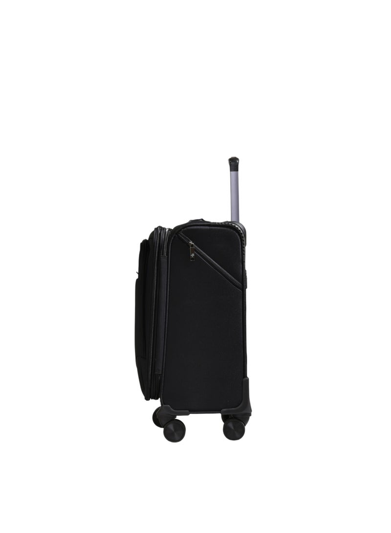 ماجلان حقيبة سفر قماشية (Soft Luggage) بعجلات – مقاس 18.5 بوصة 1898-18.5 قابلة للتوسعة مع قفل TSA وأربع عجلات دوارة - Image 4