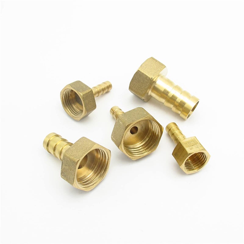 Brass Hose Barb Connector 6mm Barb X 1 2 Inch Female BSP Thread Fitting - Image 3