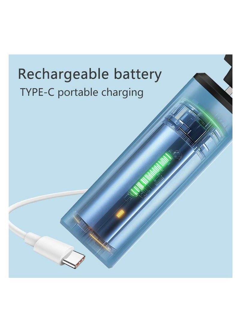 إيفرين جهاز كهربائي لإزالة مسامير القدم، محمول 1200 مللي أمبير/ساعة قابل لإعادة الشحن، 1-9 إعدادات سرعة قابلة للتعديل، مبرد قدم كهربائي للعناية بالقدمين، العناية بالأظافر، للاستخدام المنزلي وأثناء السفر (ذهبي) - Image 2