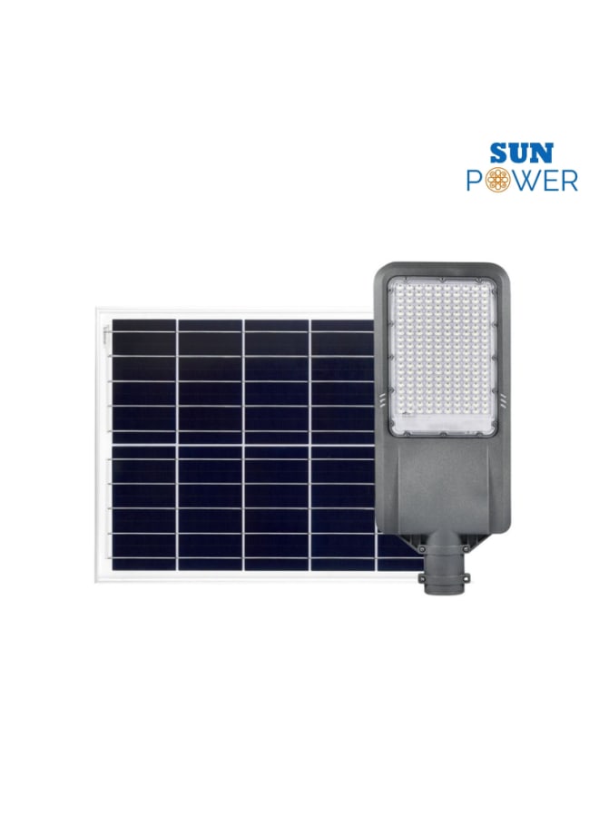 Sun Power 200W Solar LED Street Light 2*1 ALUMINIUM - Image 1