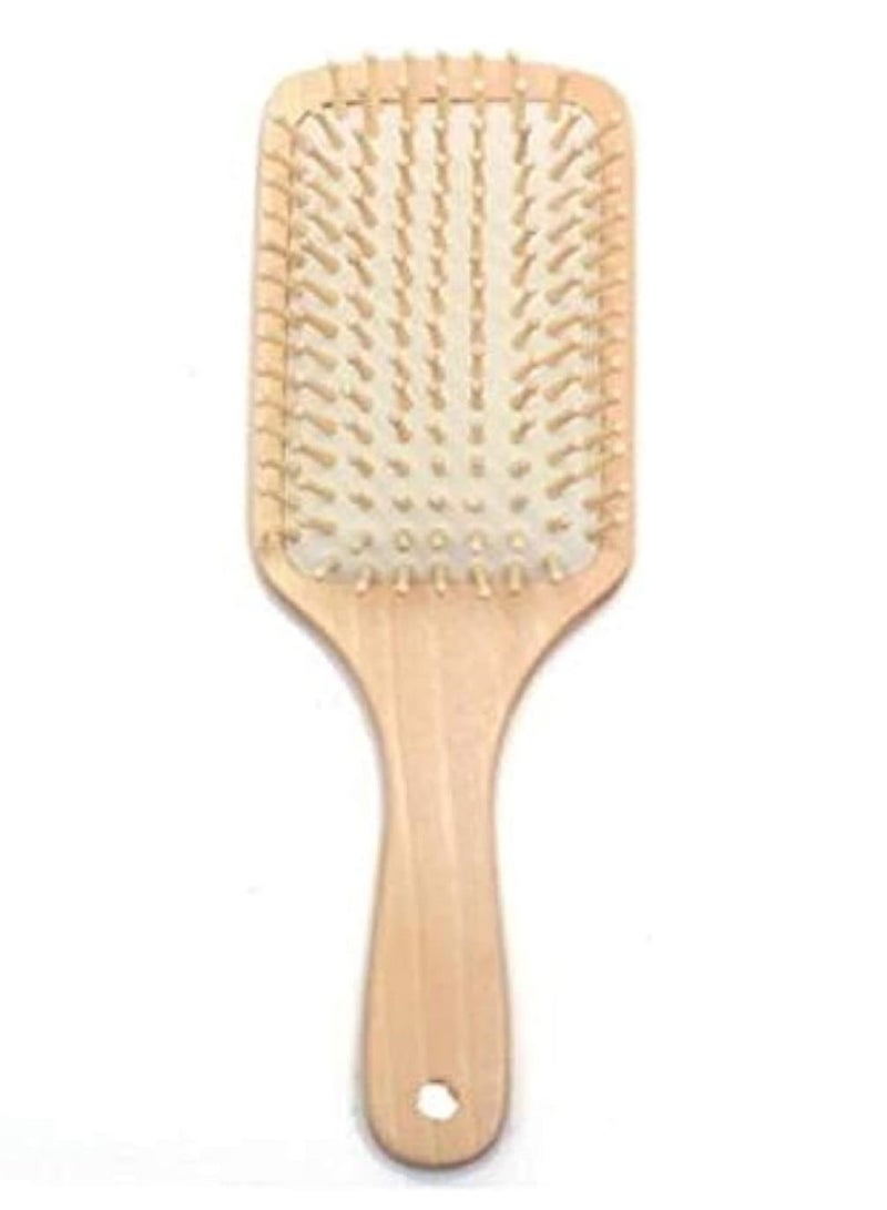 Generic Hair Styling Beauty with Mini Wooden Relaxer Tools: Natural Massage Comb with Salon Elegance and Special Care for Your Hair - Image 1