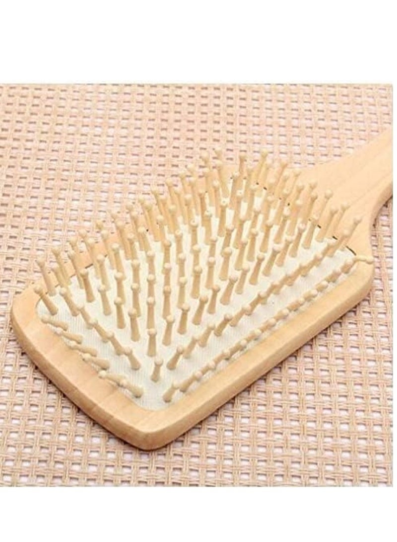 Generic Hair Styling Beauty with Mini Wooden Relaxer Tools: Natural Massage Comb with Salon Elegance and Special Care for Your Hair - Image 2