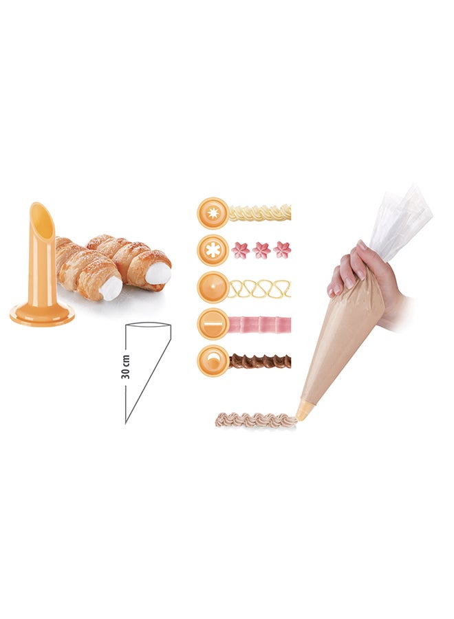 تسكوما أكياس تزيين – 10 قطعأداة تزيين كيك تسكوما وود, أدوات مطبخ تسكوما عالية الجودة, منتجات مطبخ تسكوما, أداة مطبخ تسكوما, أداة تزيين كيك تسكوما بريستو, أداة تزيين كيك من تسكوما مقاومة للصدأ - Image 3