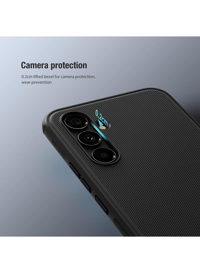 HuHa Case Cover For Samsung Galaxy A54 5G NILLKIN Super Frosted Shield Pro PC + TPU Phone Case(Black) - Image 5