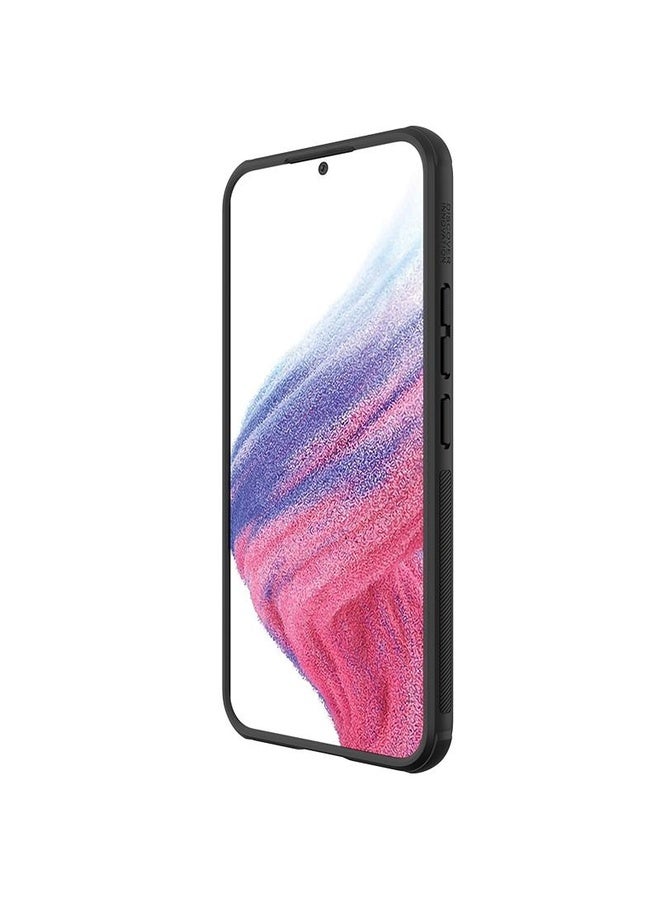 HuHa Case Cover For Samsung Galaxy A54 5G NILLKIN Super Frosted Shield Pro PC + TPU Phone Case(Black) - Image 3