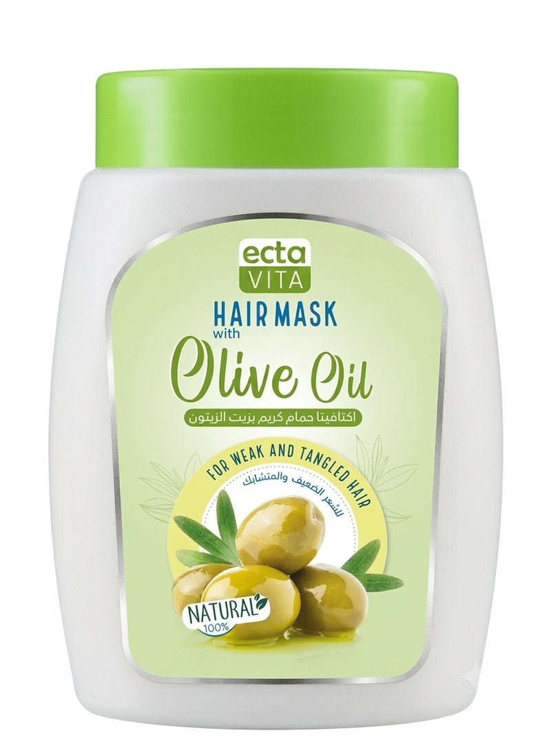 Ectavita Olive Oil Hair Mask for All Hair Types 1 Kg